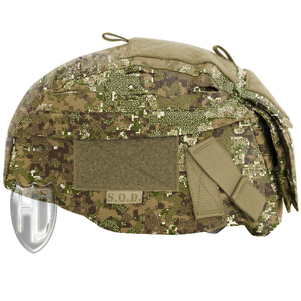 Helmet cover in PenCott™ Badlands