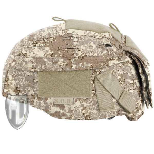 Helmet cover in PenCott™ Sandstorm