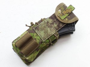 5.56 Double Mag Pouch loaded with Double AK Mags